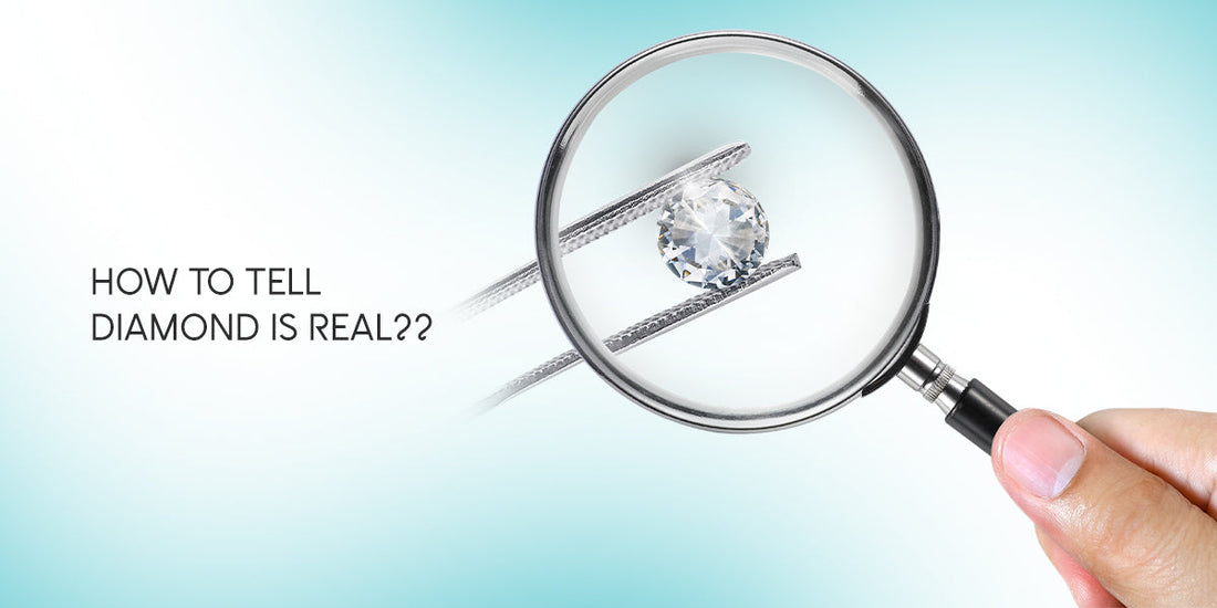 how to tell if a diamond is real