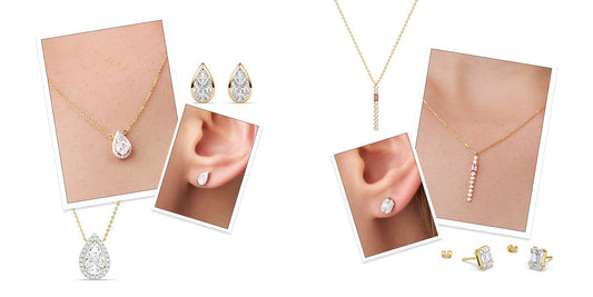best necklace to wear with diamond studs
