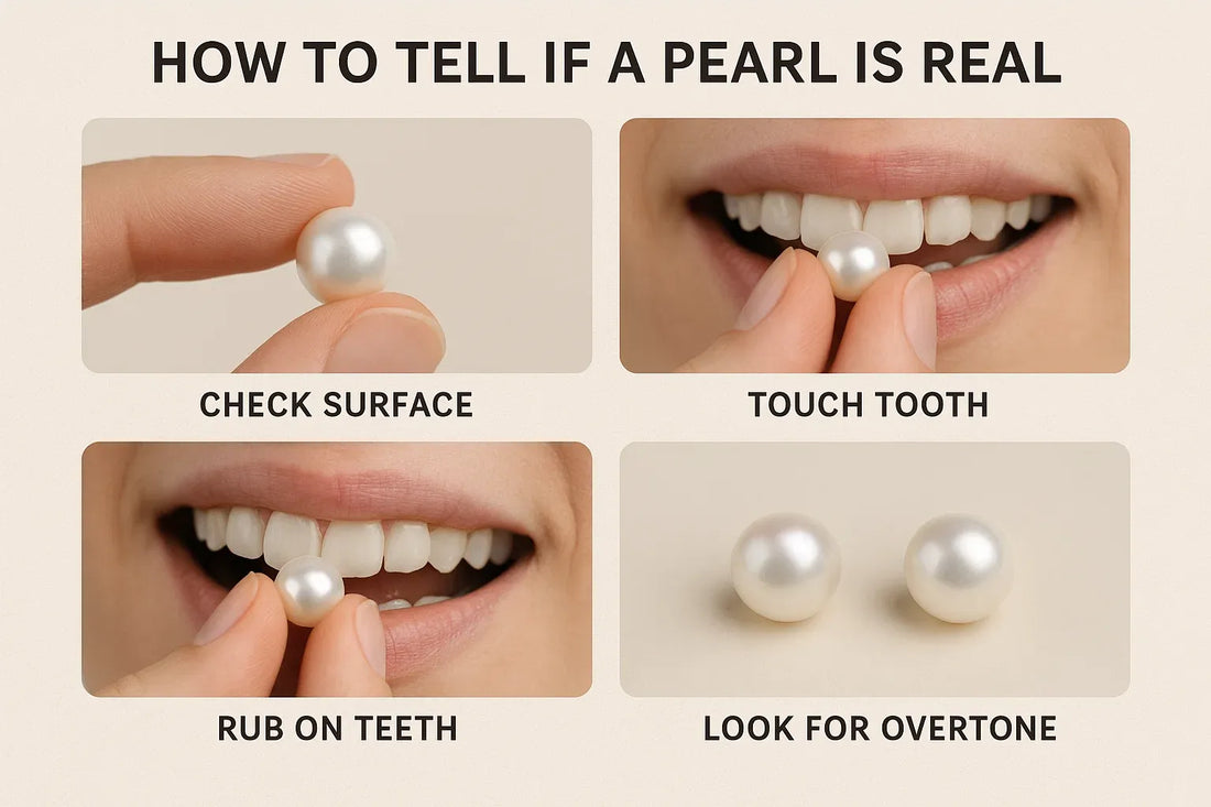 how to test if a pearl is real