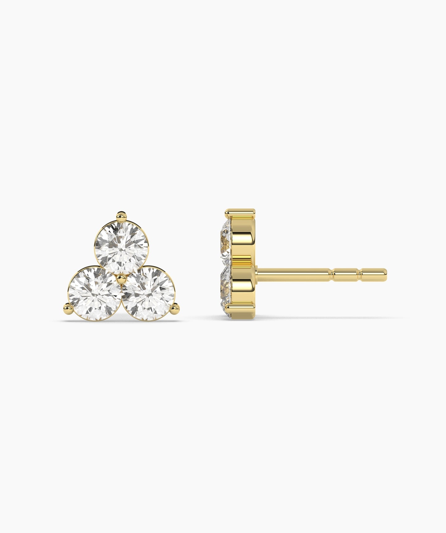 Cluster Stud Earrings