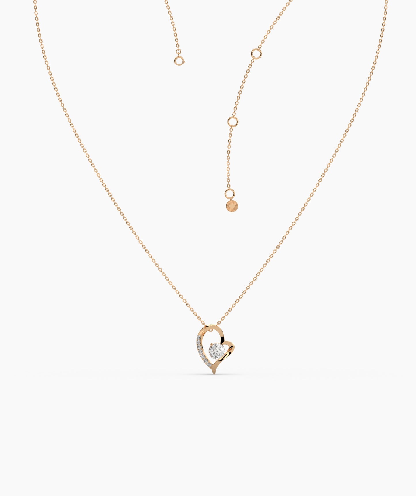 Sparkling Devotion Heart Pendant