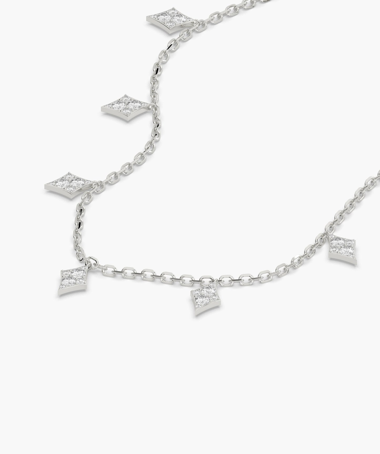 14K Gold Modern Geometry Necklace