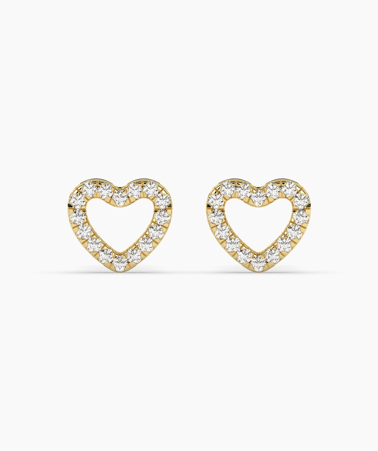 Classic Open-Heart Studs