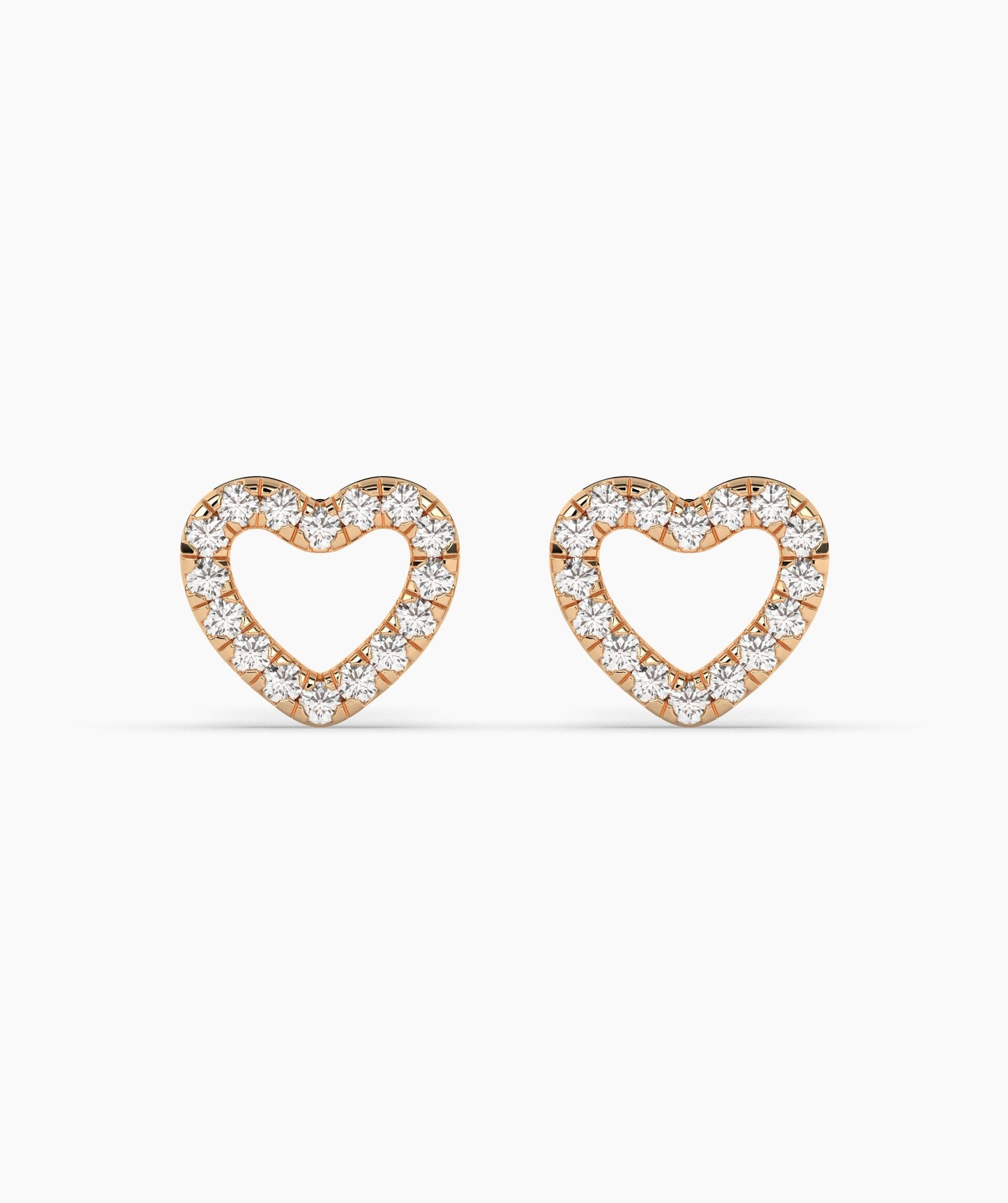 Classic Open-Heart Studs
