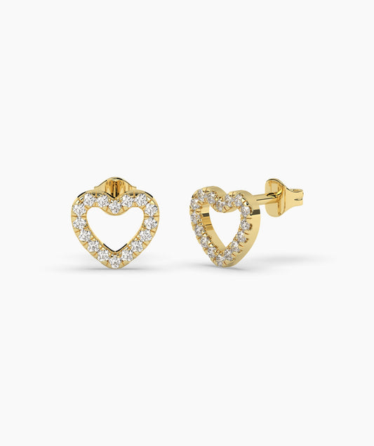 Classic Open-Heart Studs