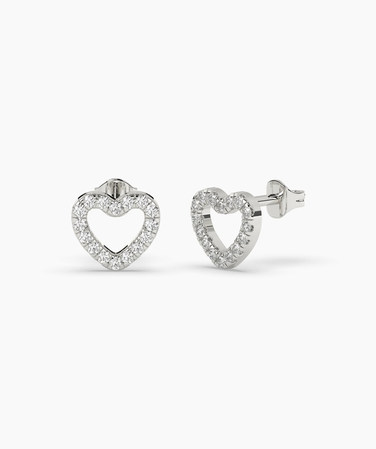Classic Open-Heart Studs