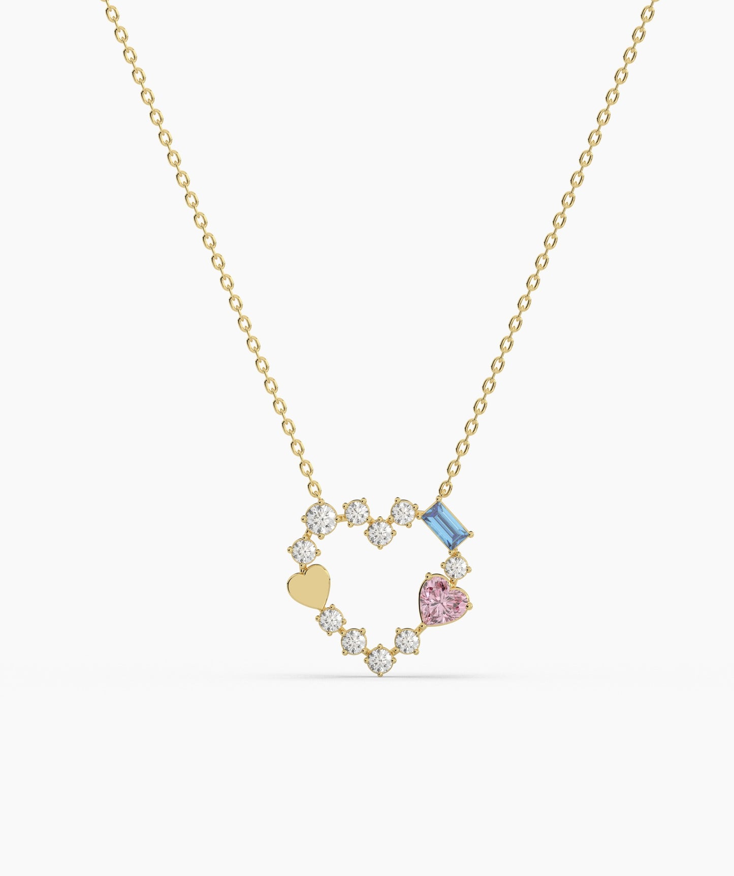 Charm of Love Diamond Necklace