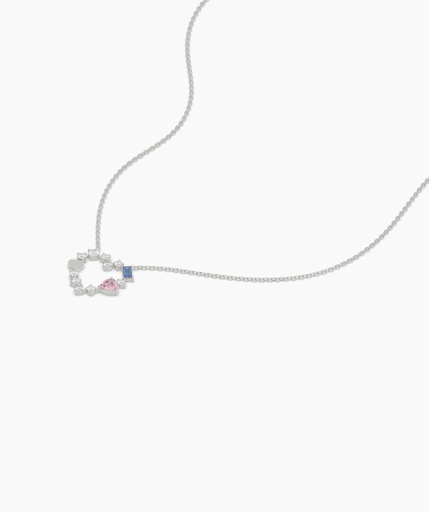 Charm of Love Diamond Necklace