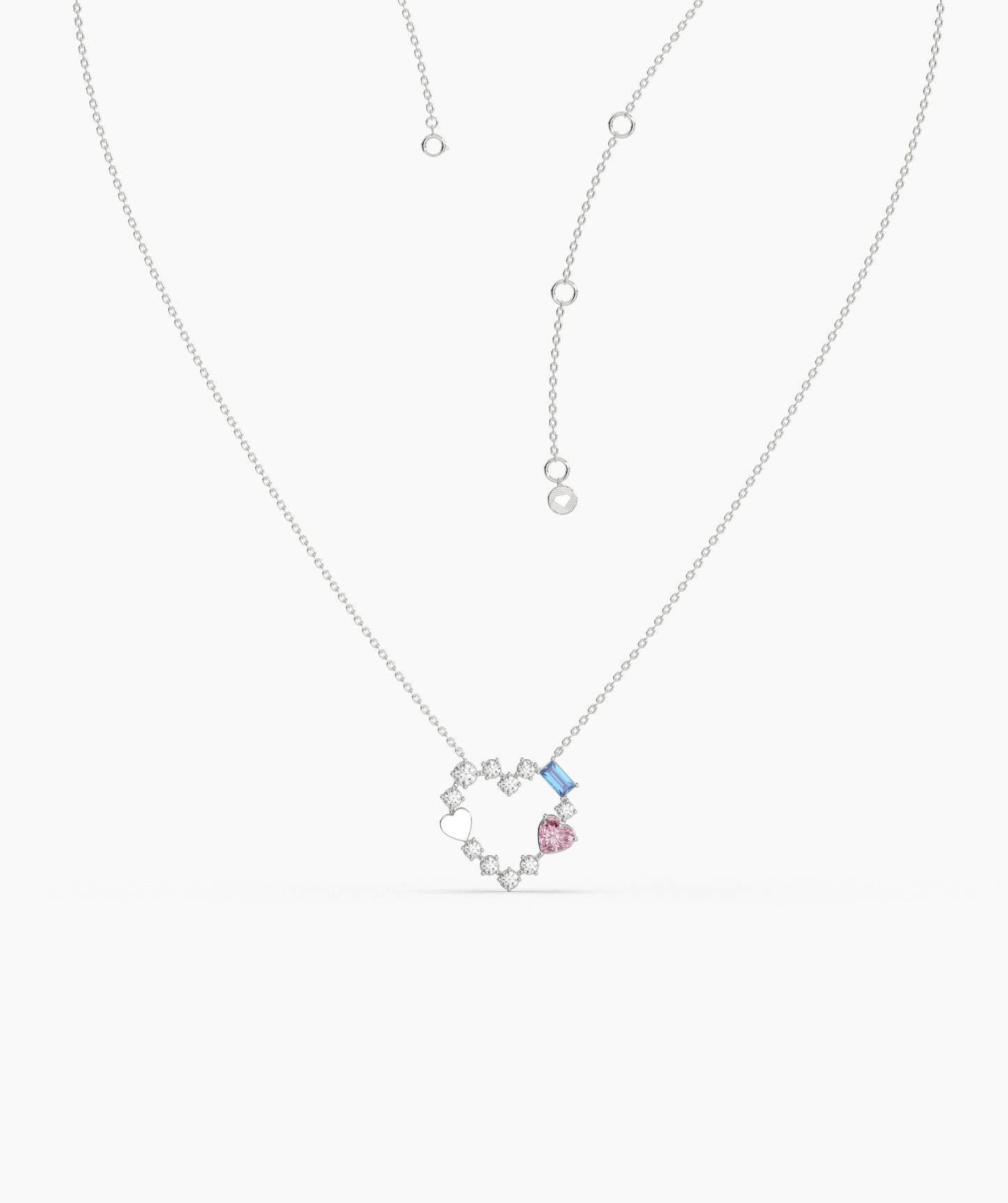 Charm of Love Diamond Necklace
