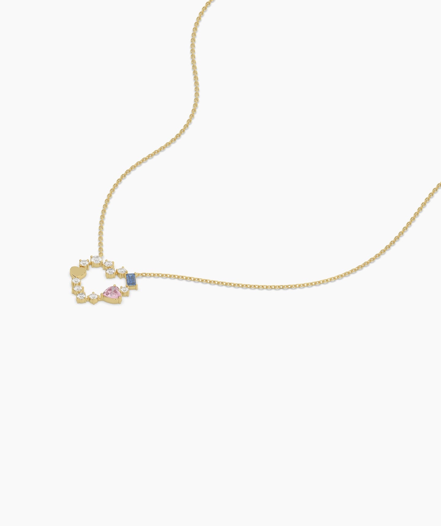 Charm of Love Diamond Necklace