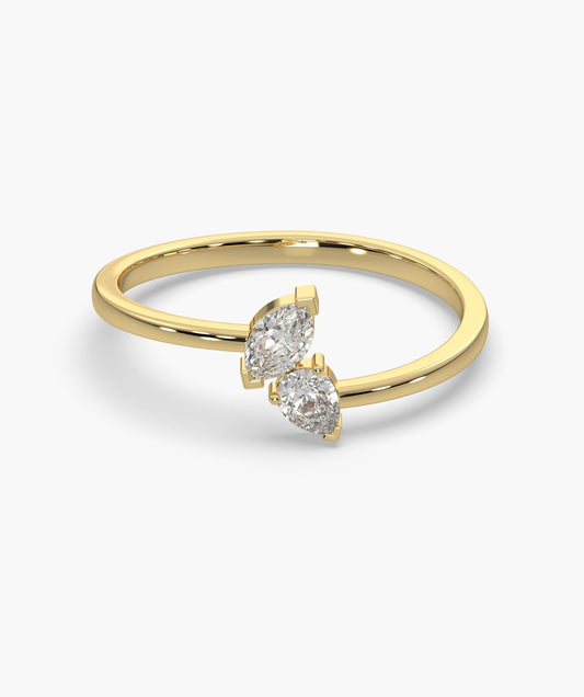 Marquise Diamonds open Band