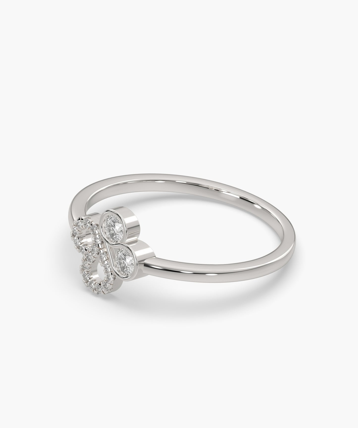 Petite Diamond Butterfly Ring