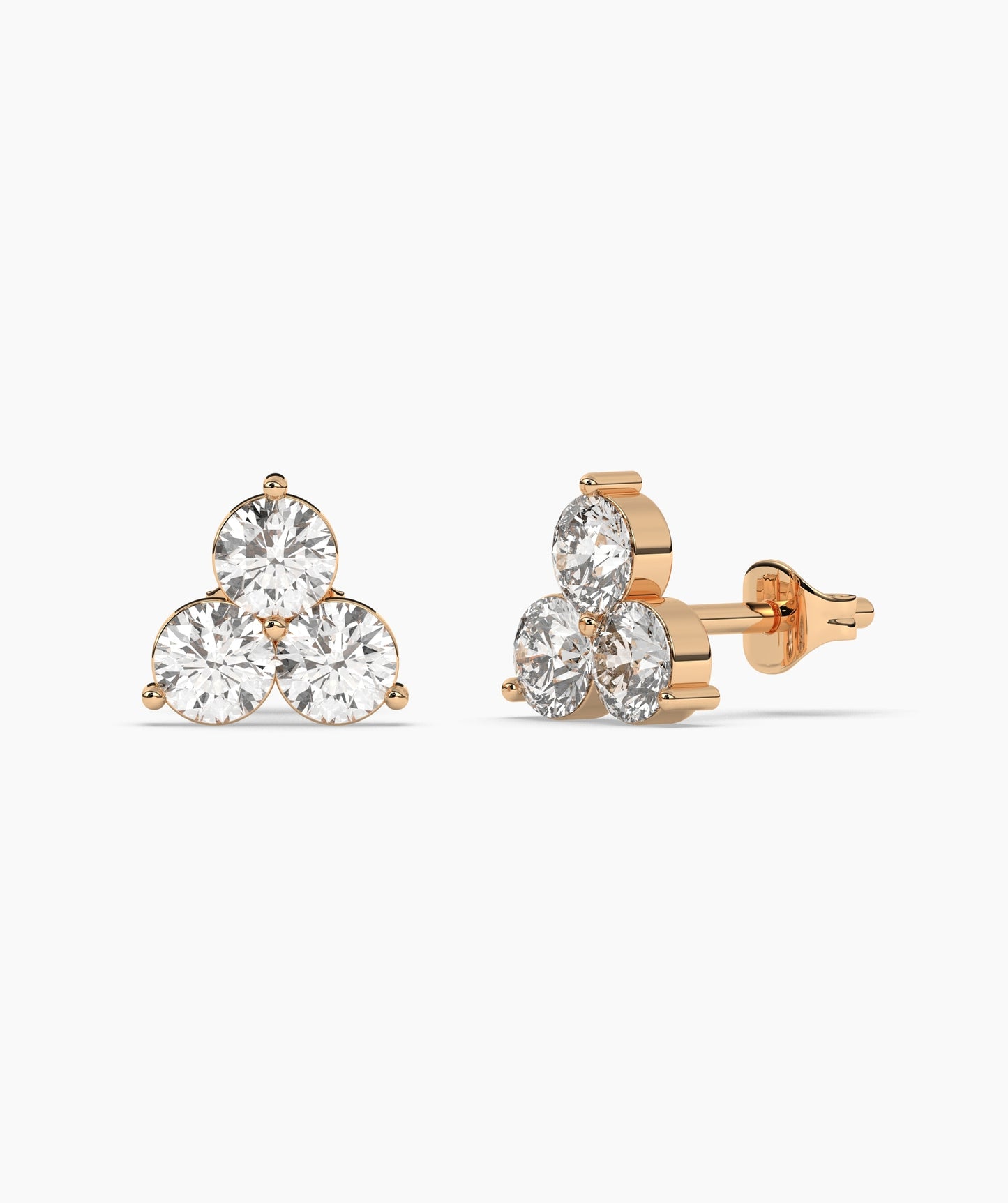Cluster Stud Earrings