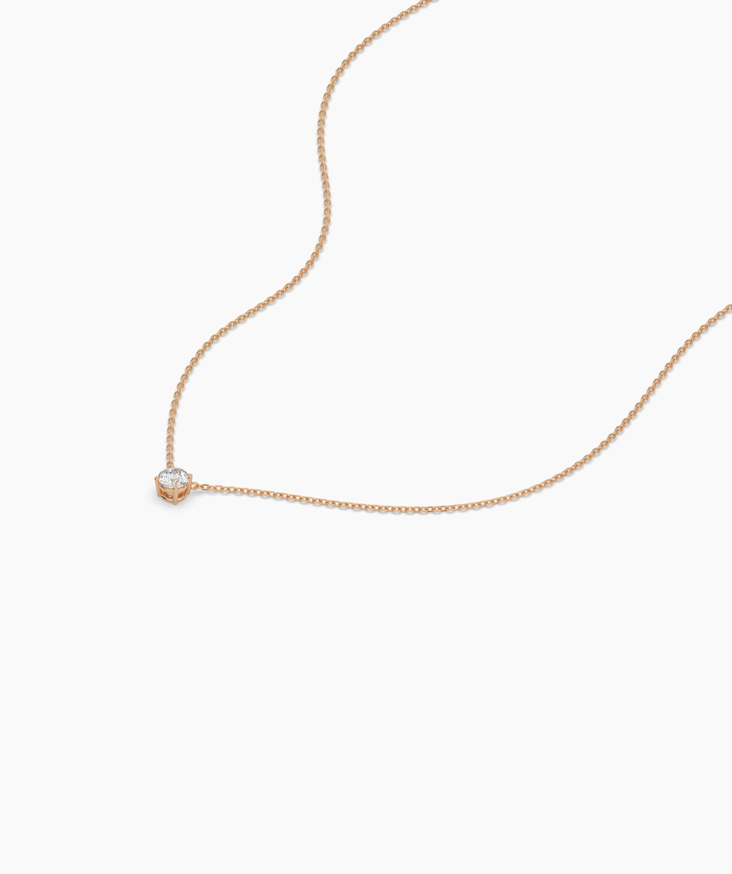 Solitaire Diamond Necklace