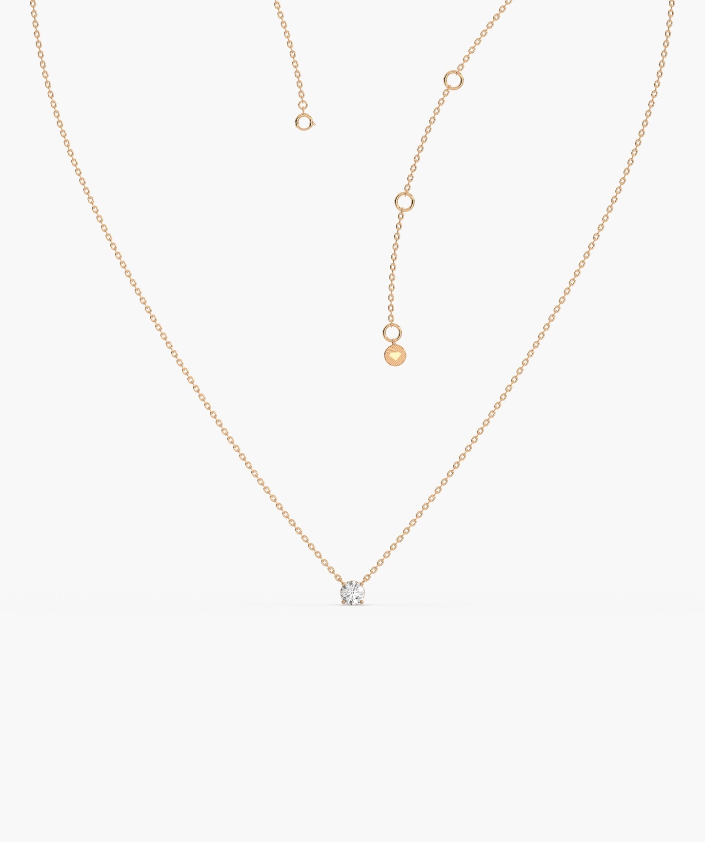 Solitaire Diamond Necklace
