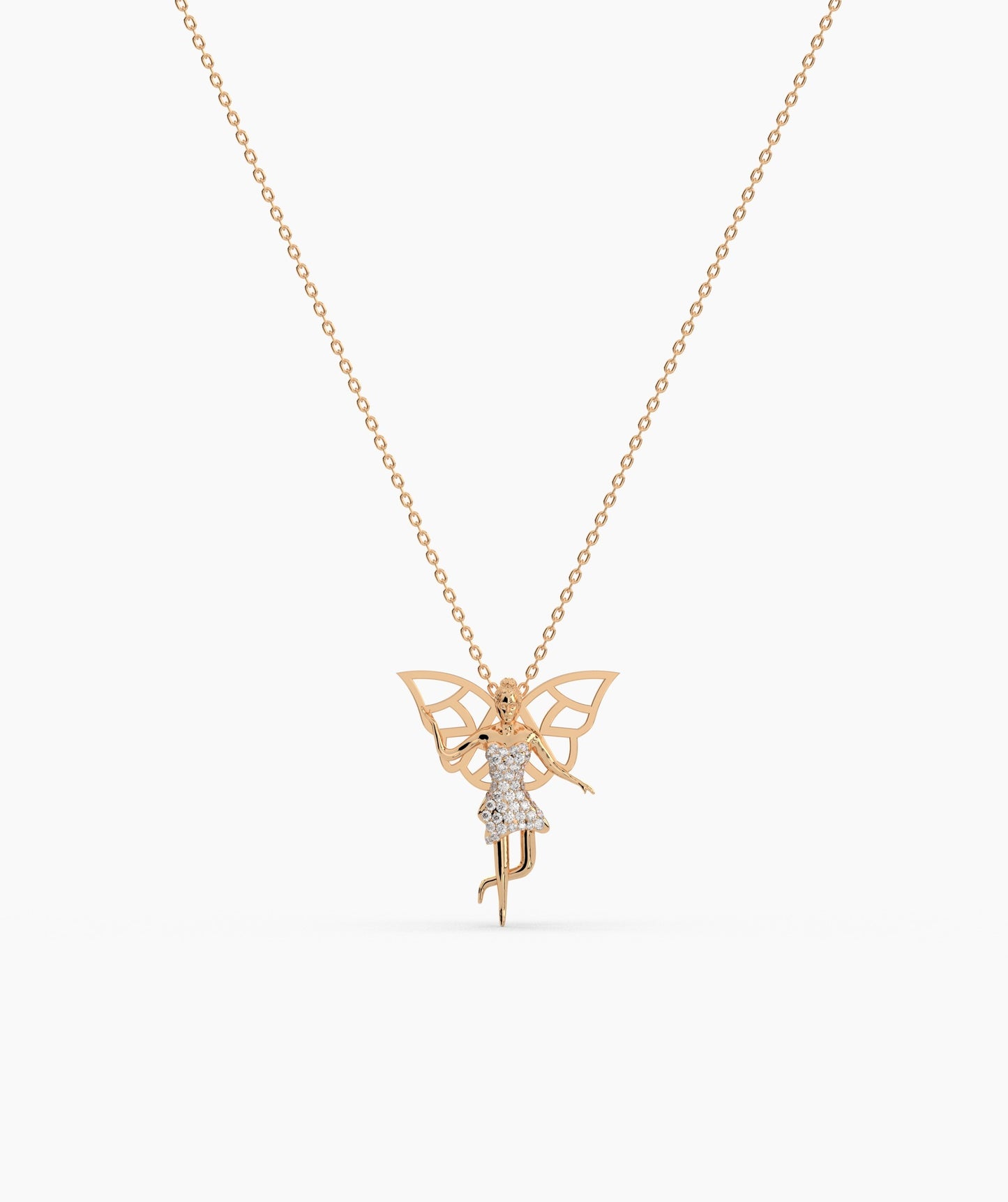 Enchanted Fairy Gold Necklace