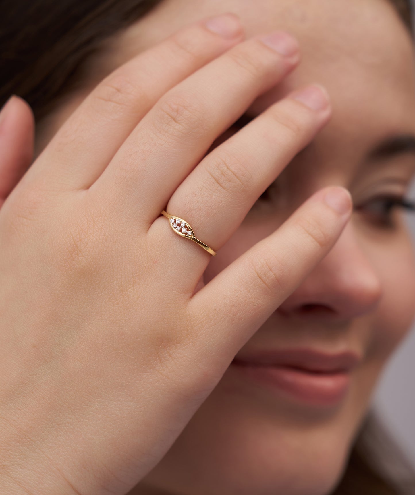 Modern Circle Drop Fine Jewelry