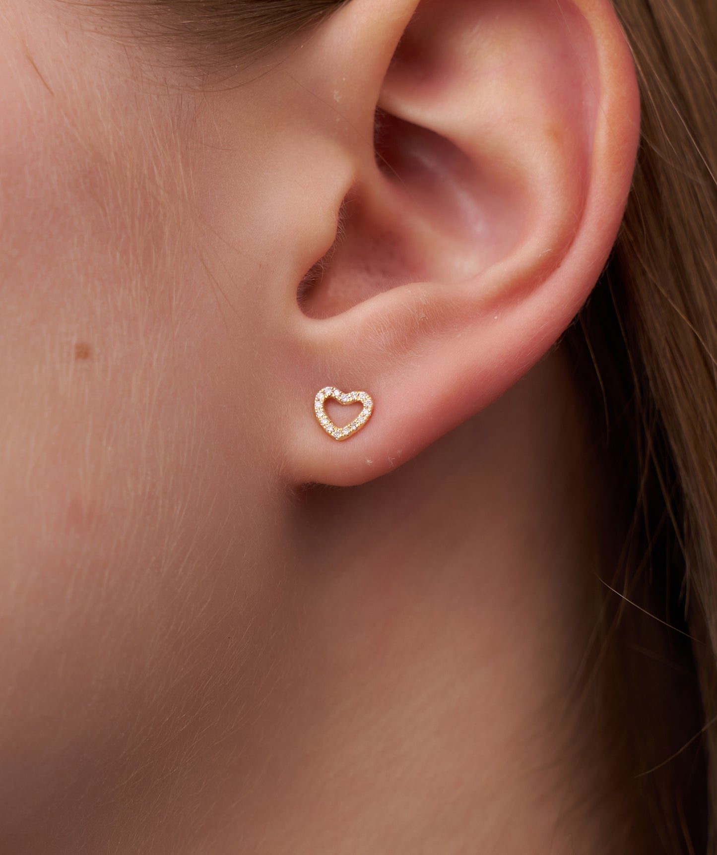 Classic Open-Heart Studs