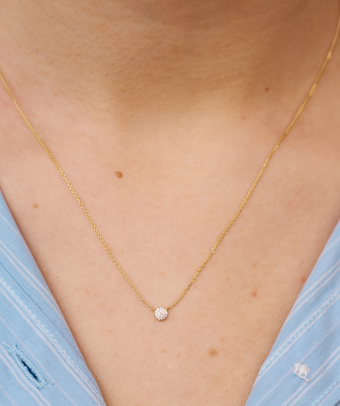 Dazzling 14K Gold & Diamond Necklace