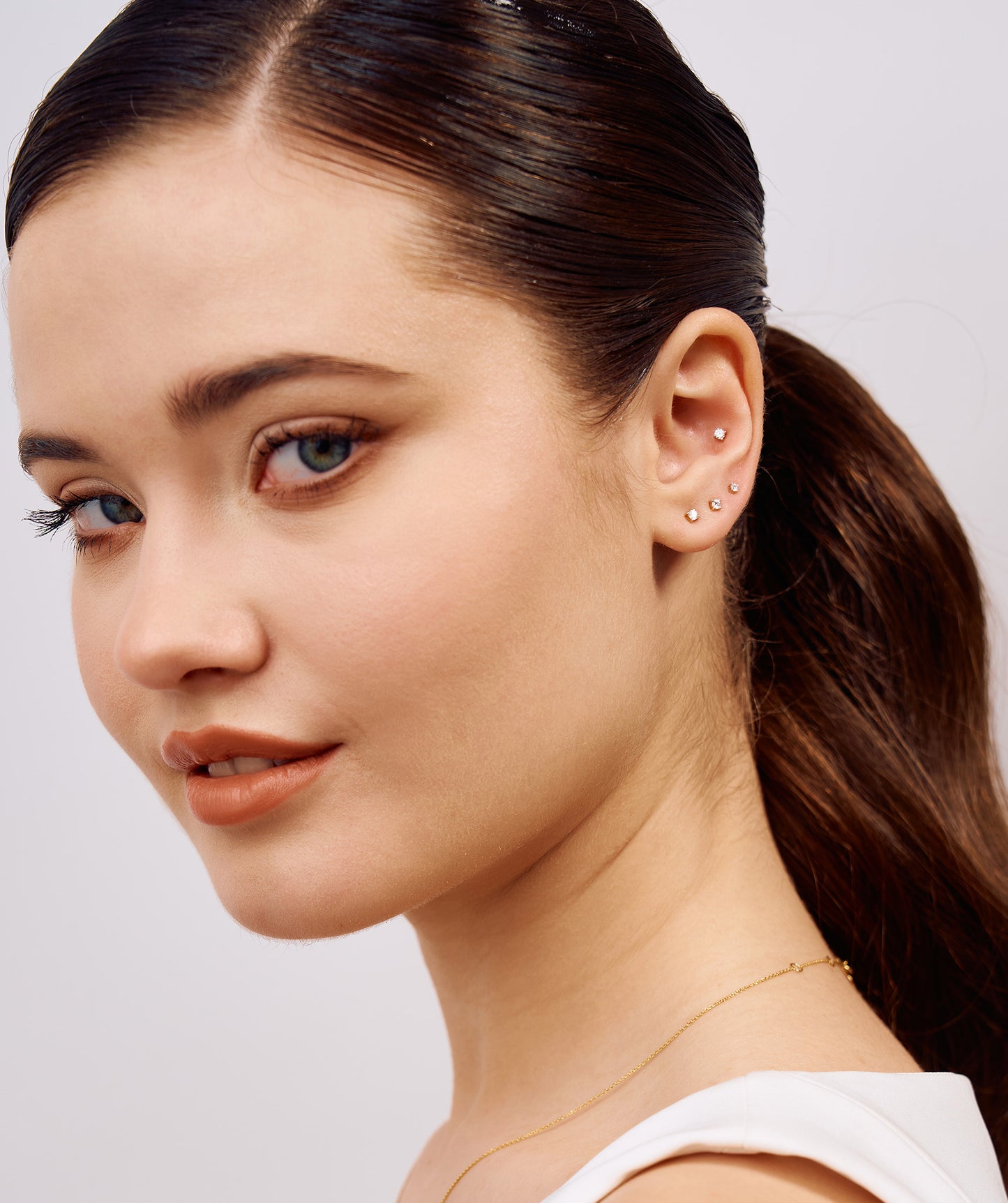 Diamond Stud Earrings
