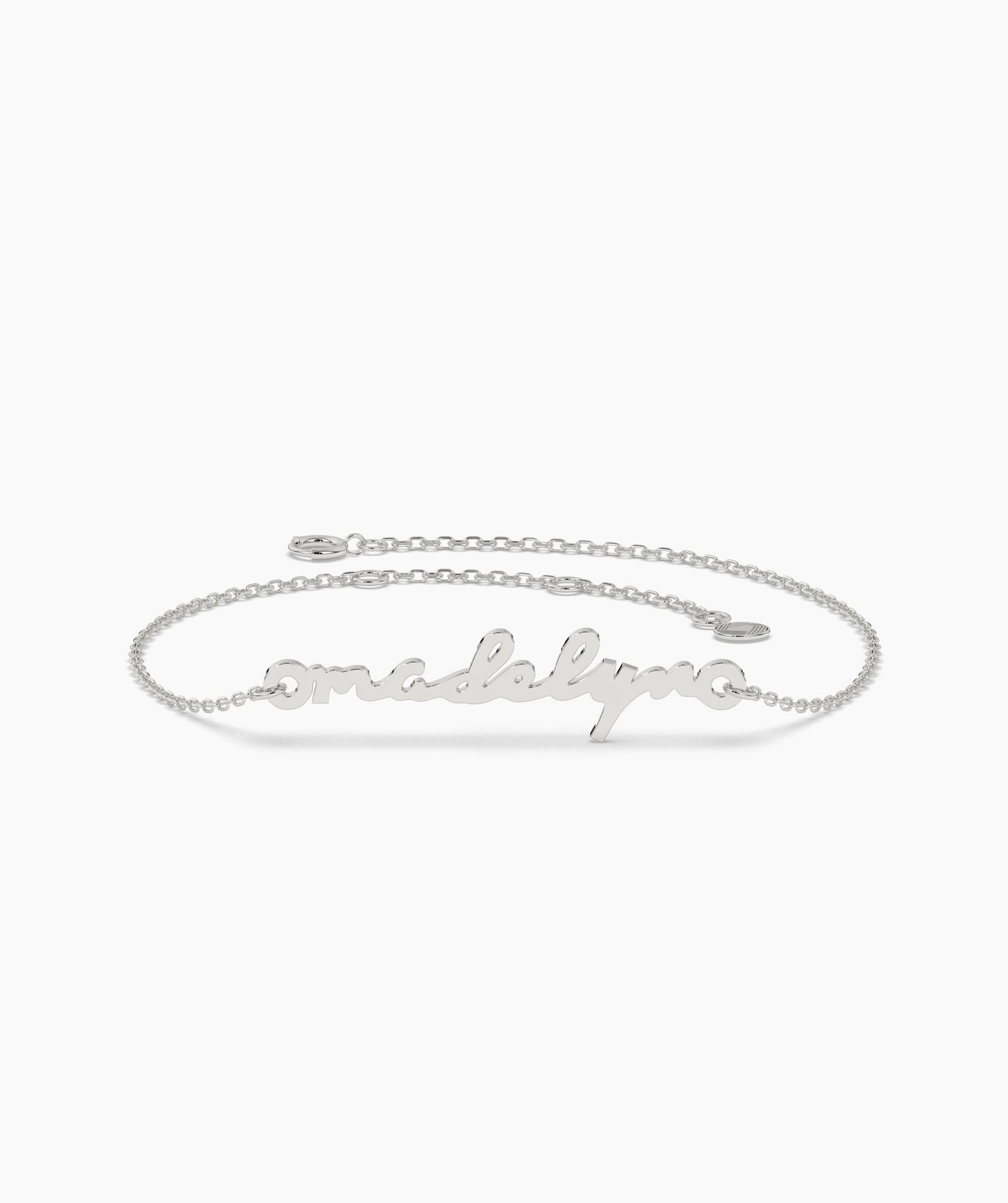 14K Gold Custom Name Bracelet