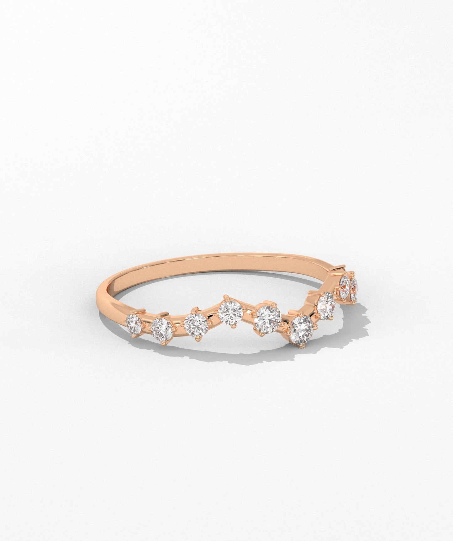 Sparkling Serenade Gold Ring