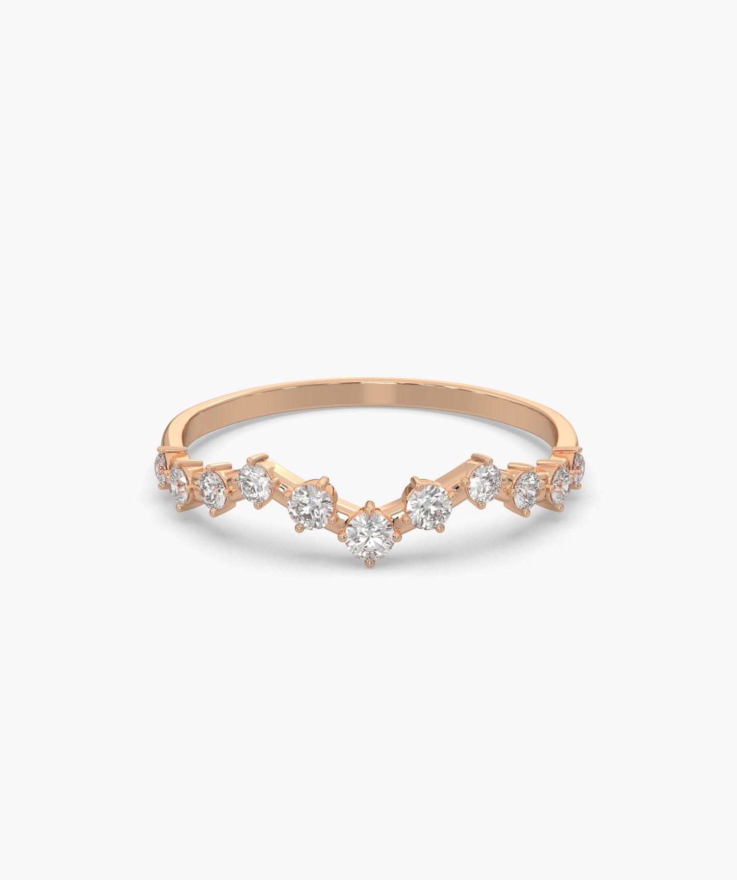 Sparkling Serenade Gold Ring