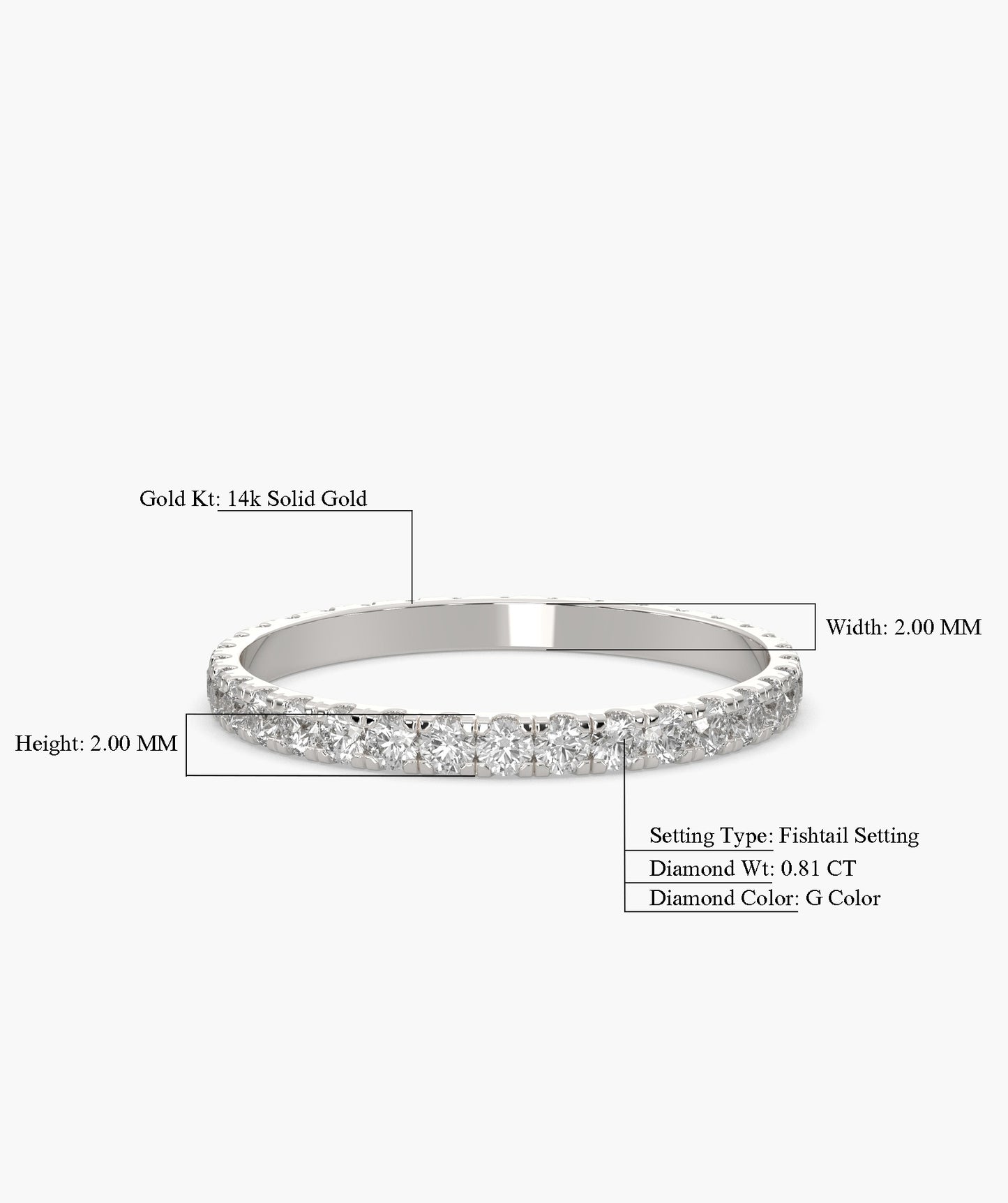 1.70 MM Diamond Eternity Ring