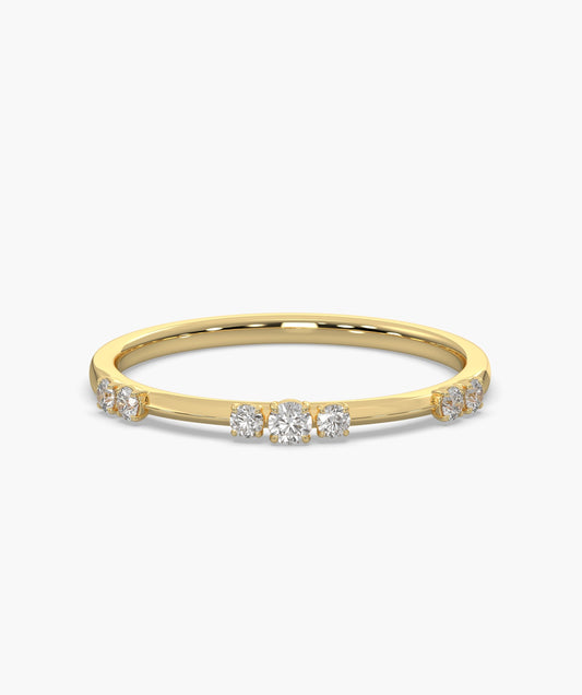 7-Stone Diamond Band