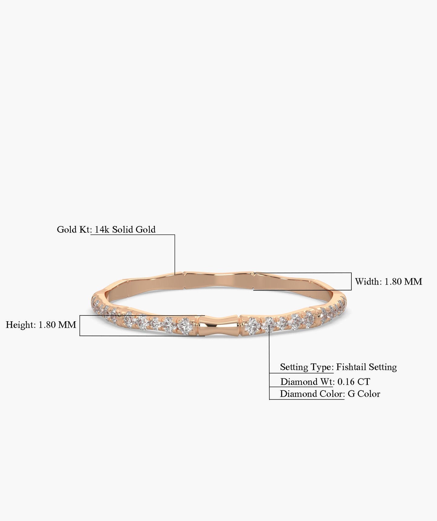 14K Gold Radiance Diamond Ring
