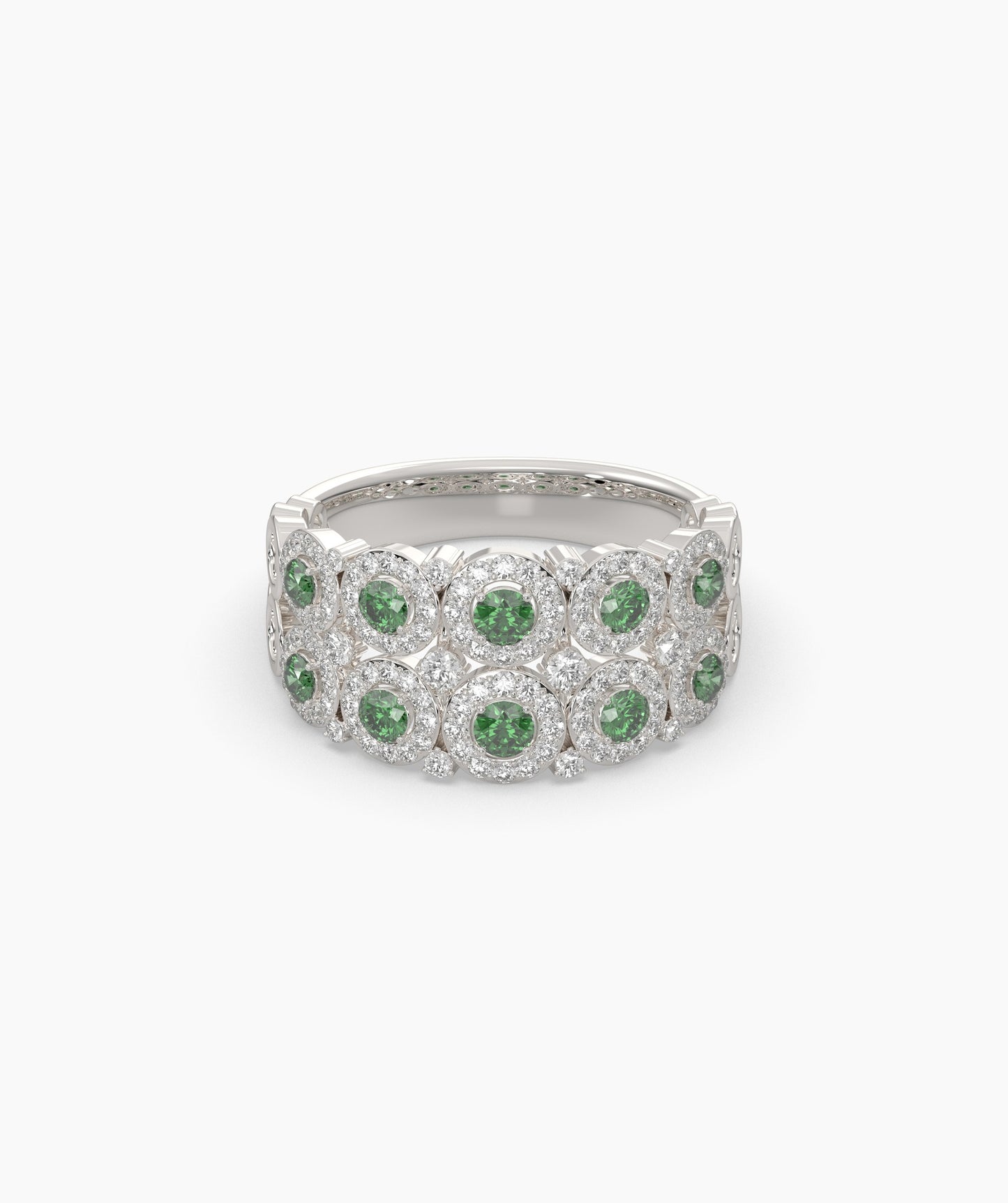 Majestic Bloom 14K Gold Ring