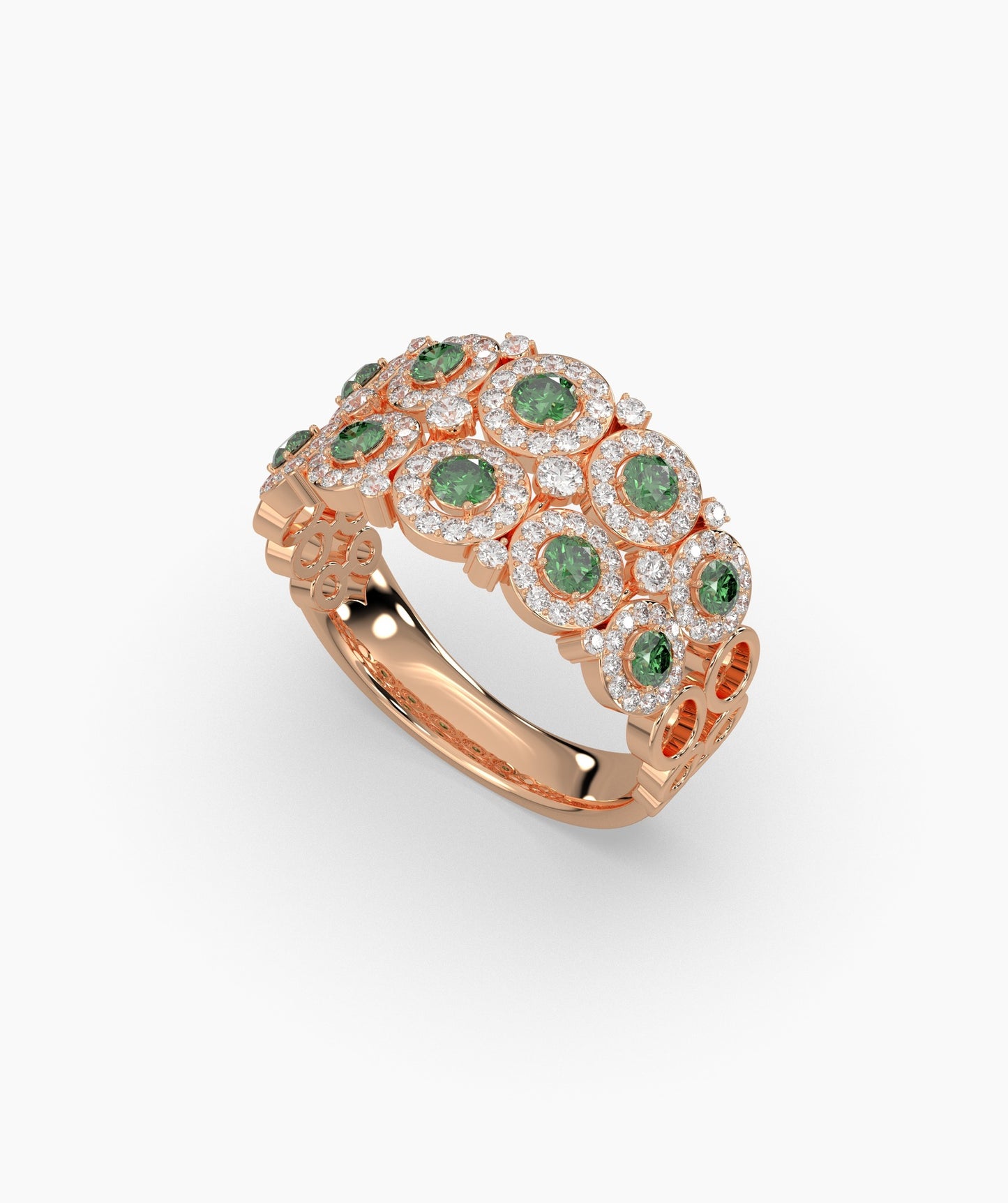 Majestic Bloom 14K Gold Ring
