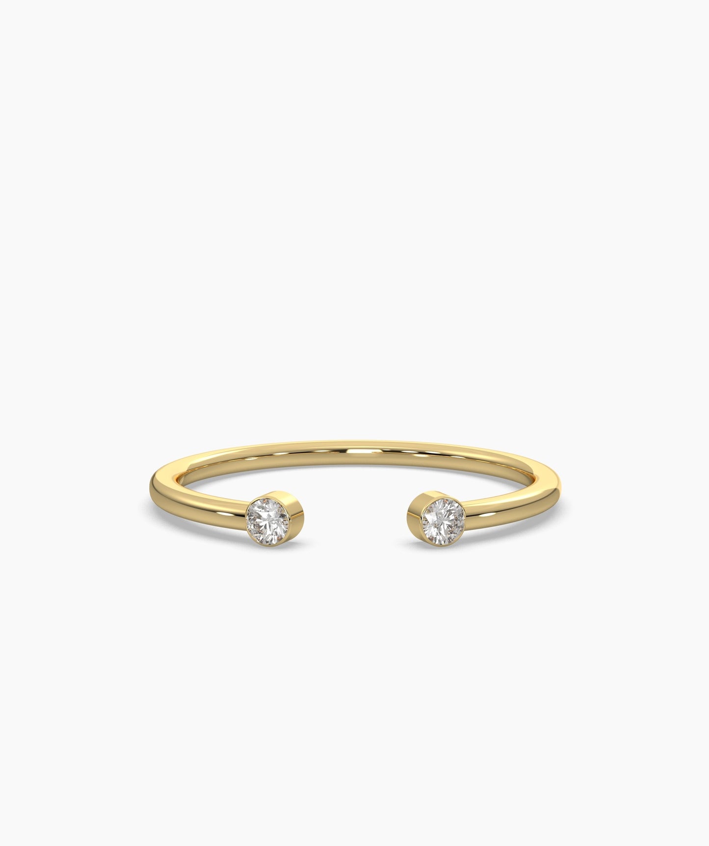 Two-Point Diamond Open Band