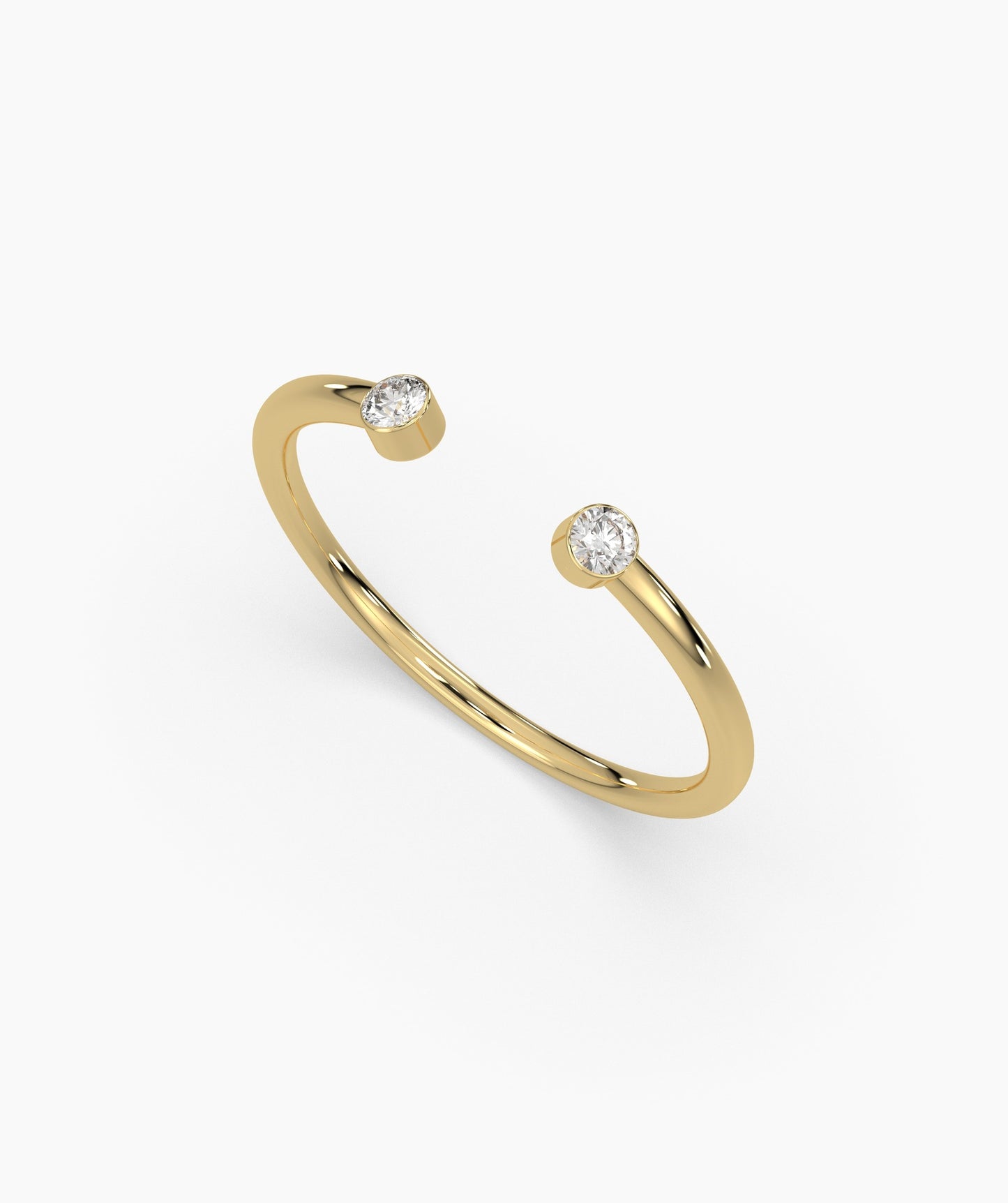 Two-Point Diamond Open Band