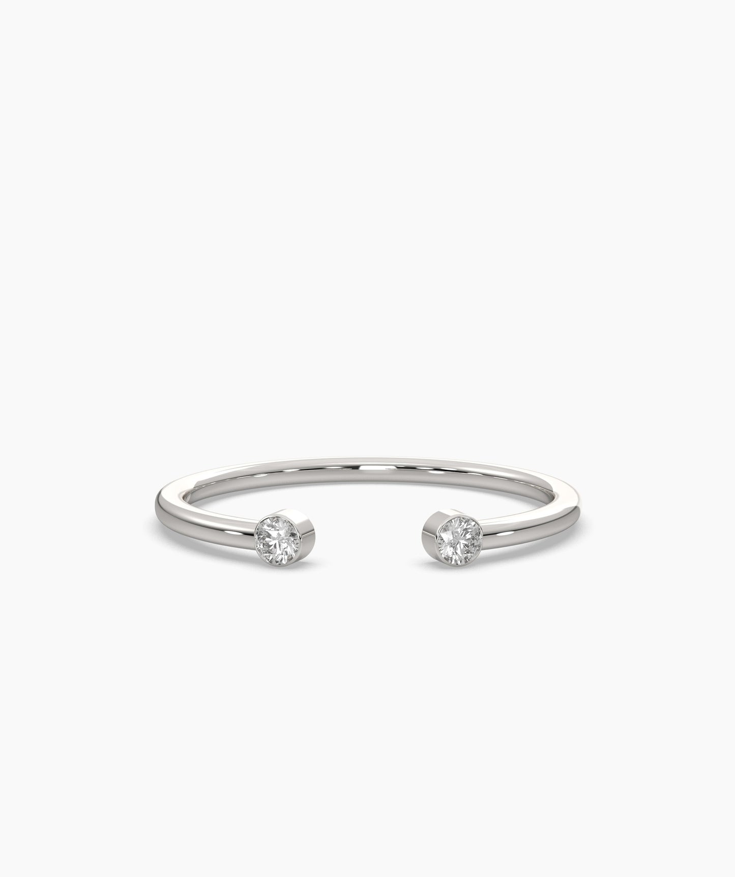 Two-Point Diamond Open Band
