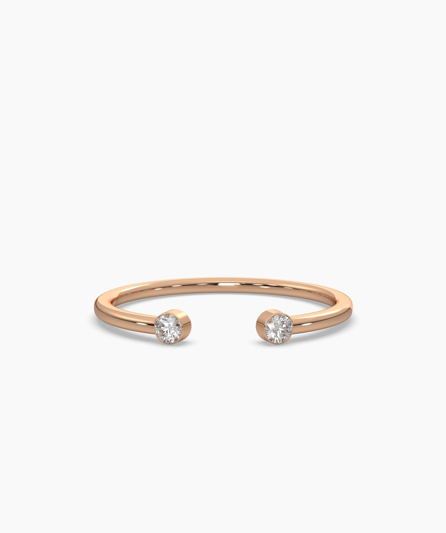 Two-Point Diamond Open Band