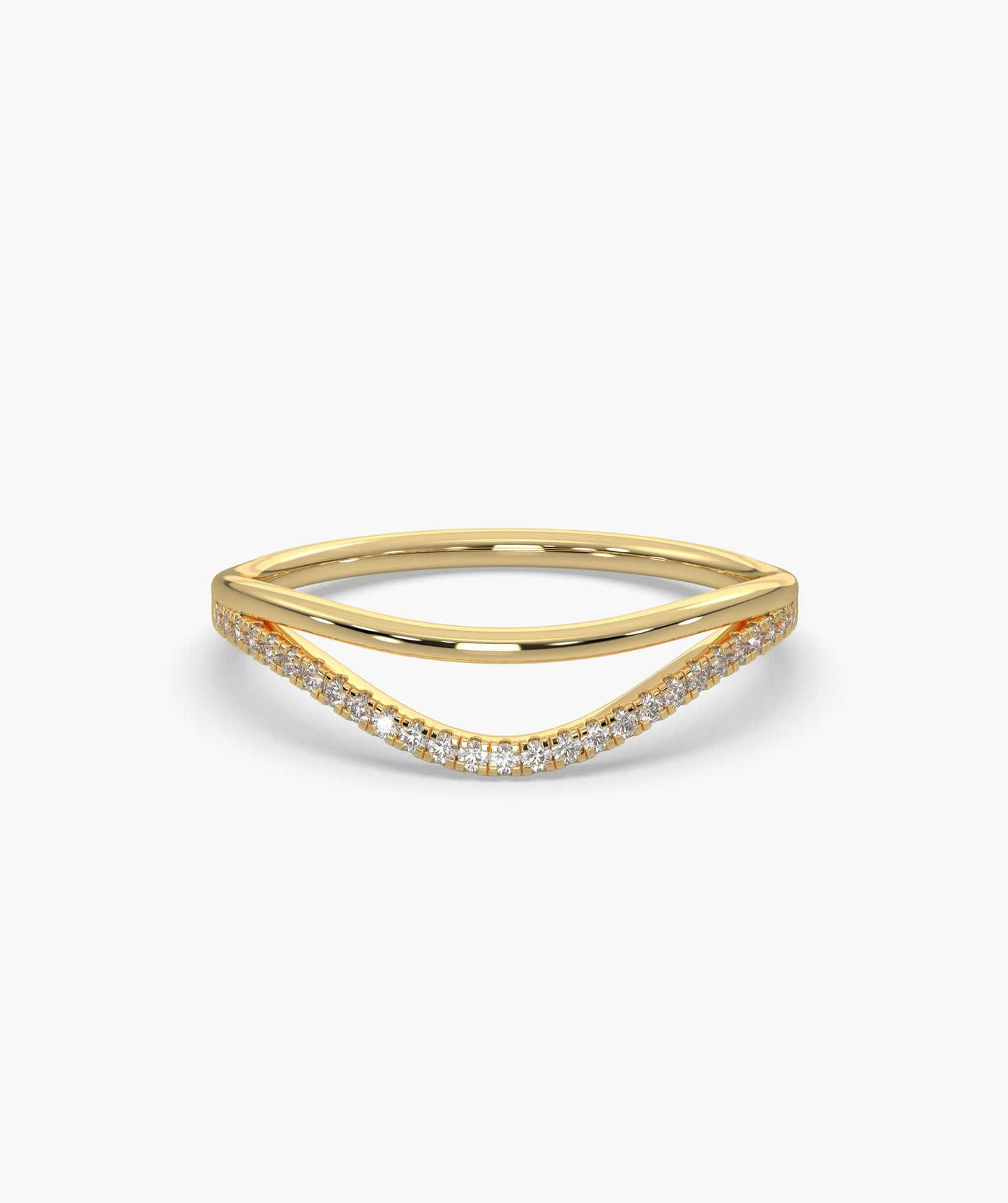 Wave of Light Diamond Band