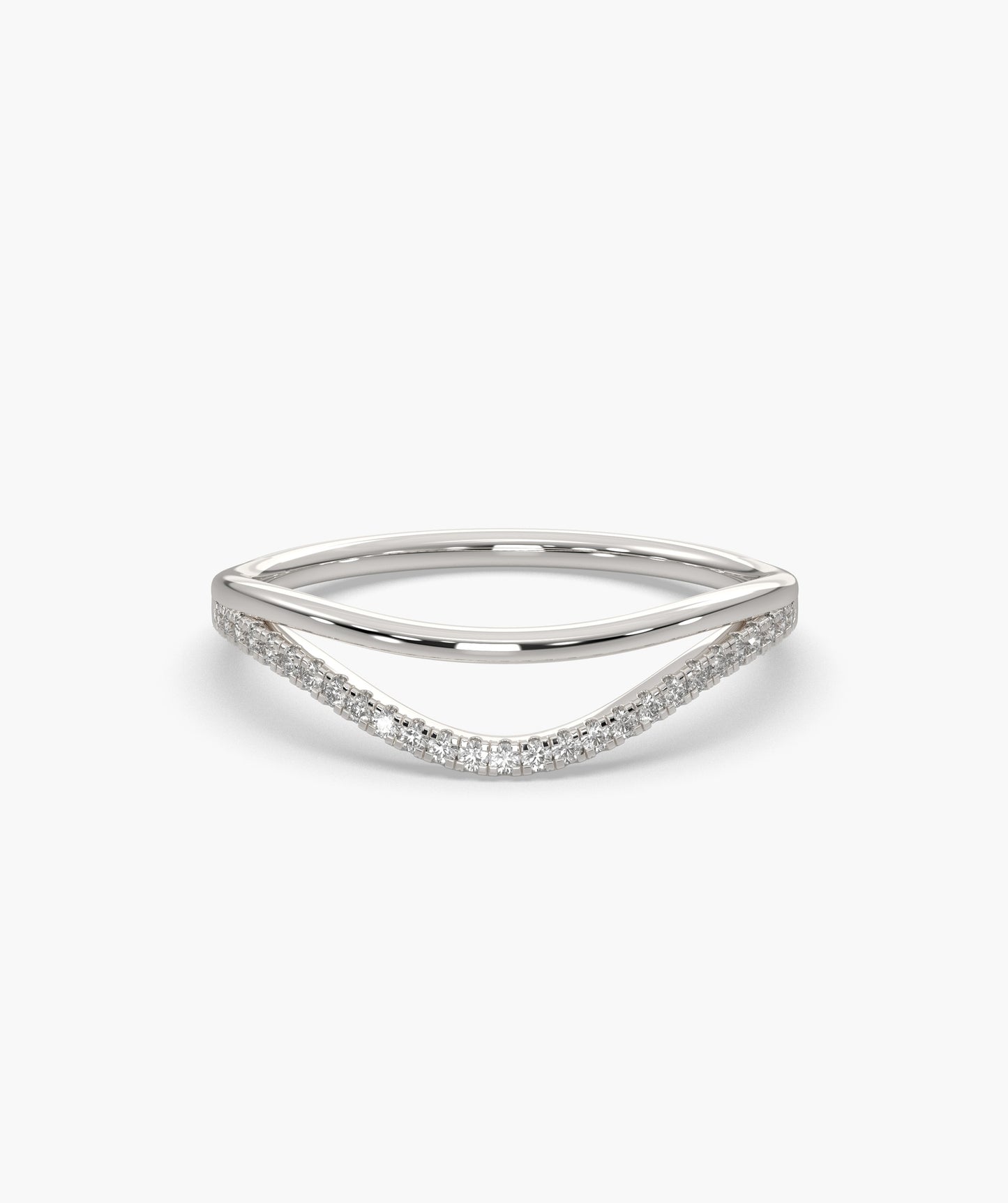 Wave of Light Diamond Band