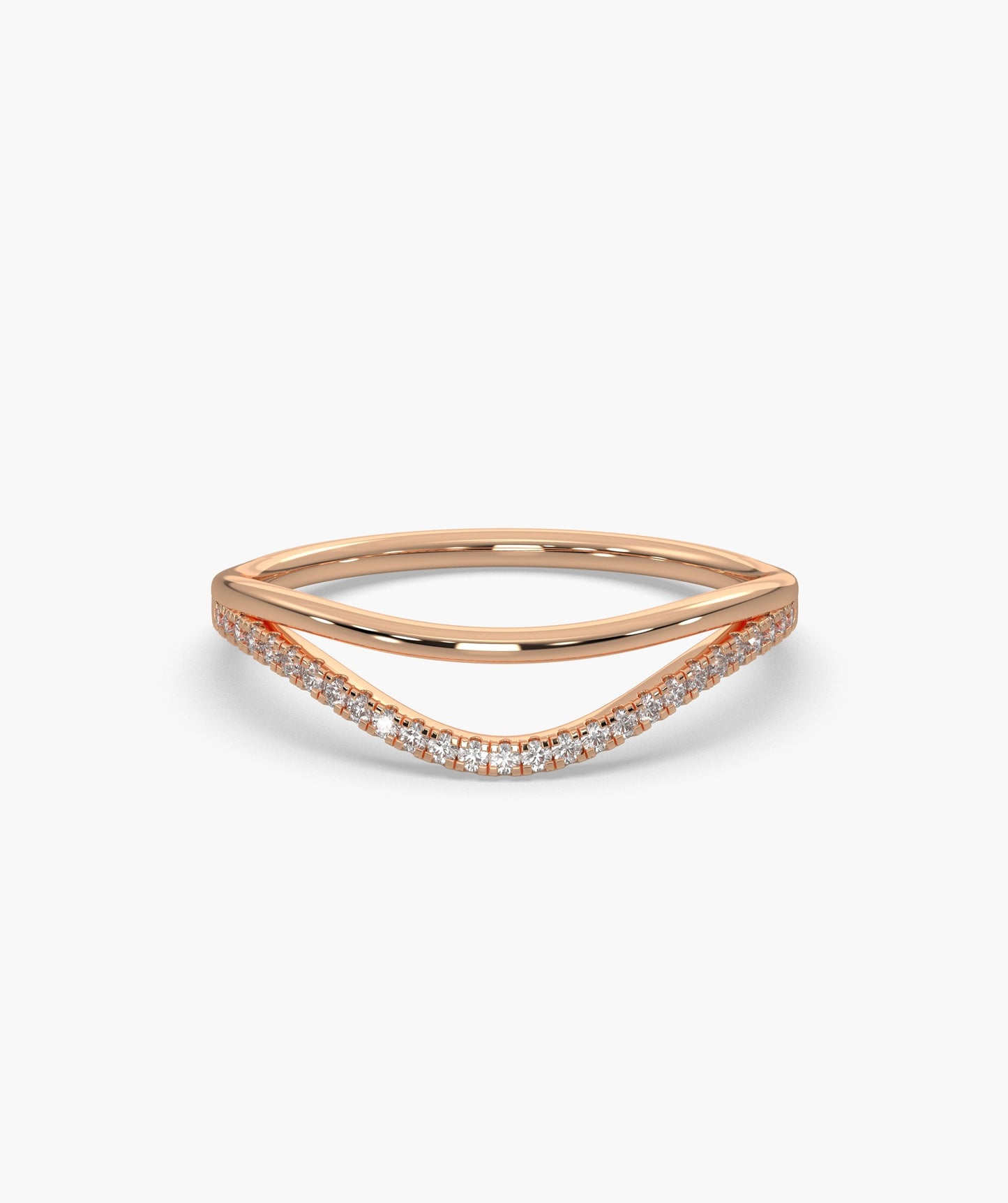 Wave of Light Diamond Band