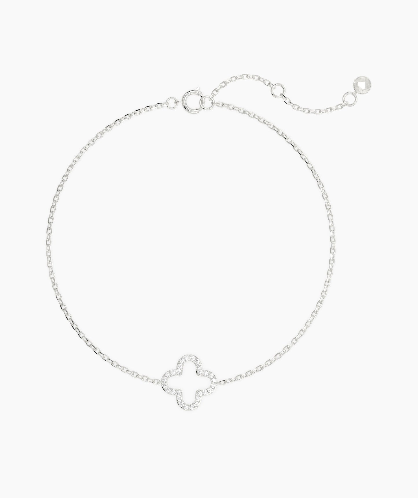 Lucky Clover Diamond Bracelet