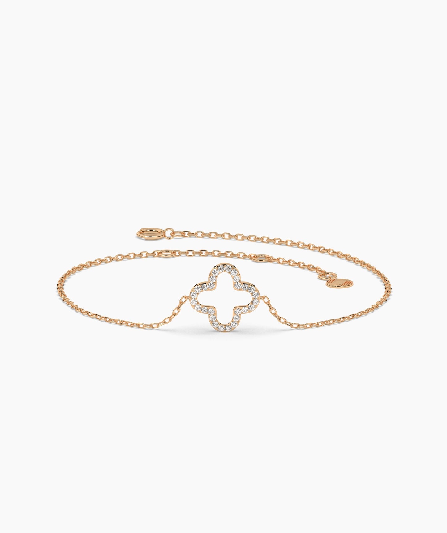 Lucky Clover Diamond Bracelet