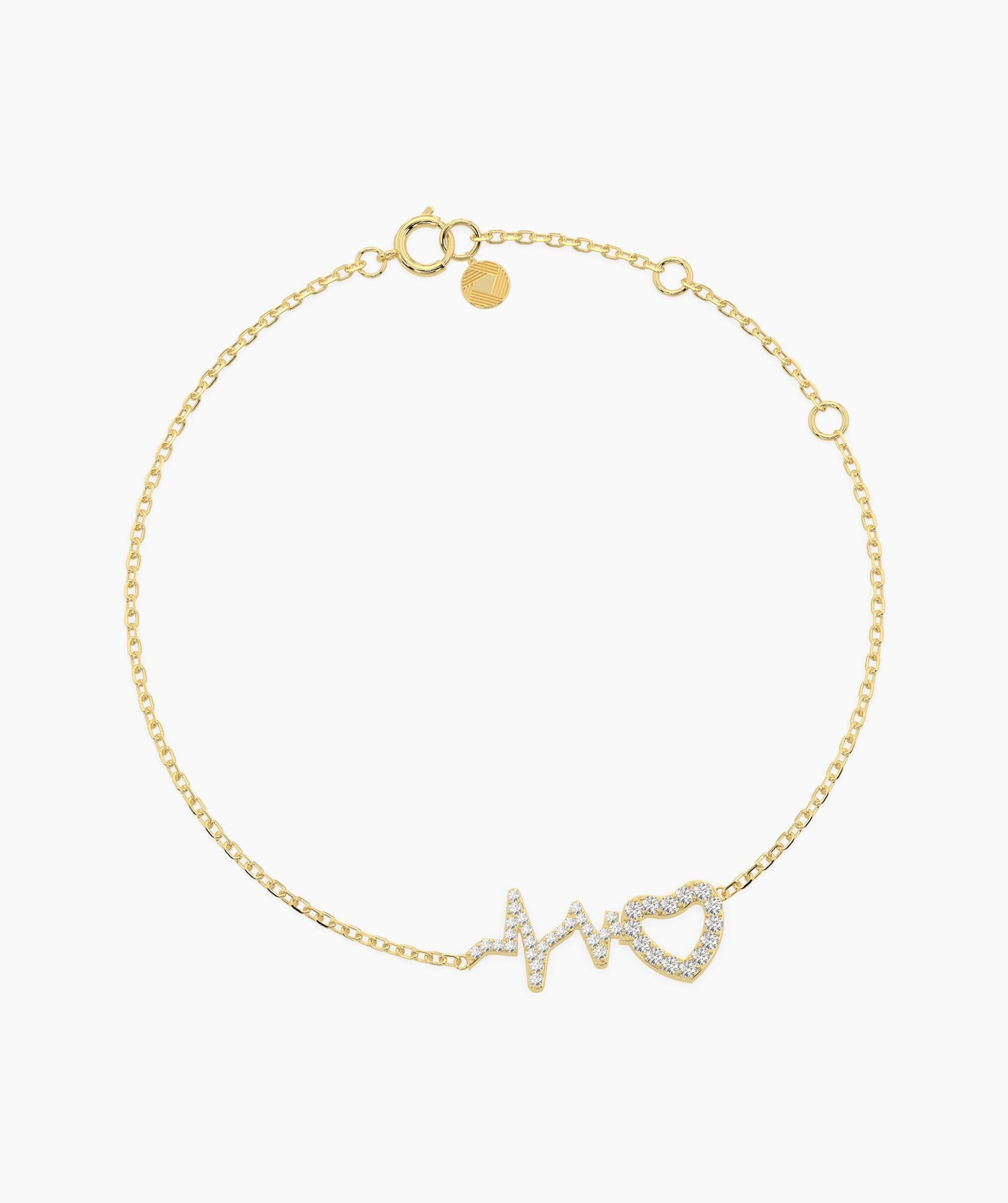 Heart Diamond Bracelet