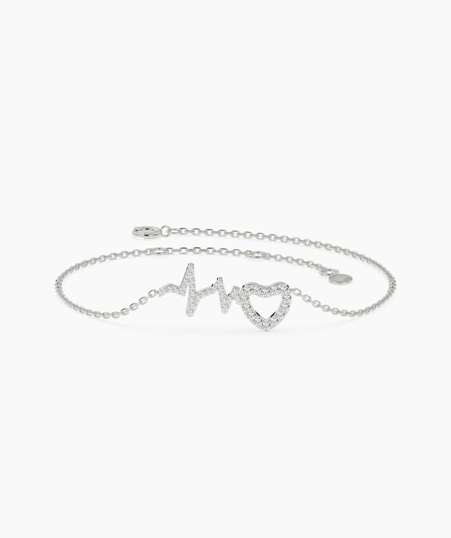 Heart Diamond Bracelet