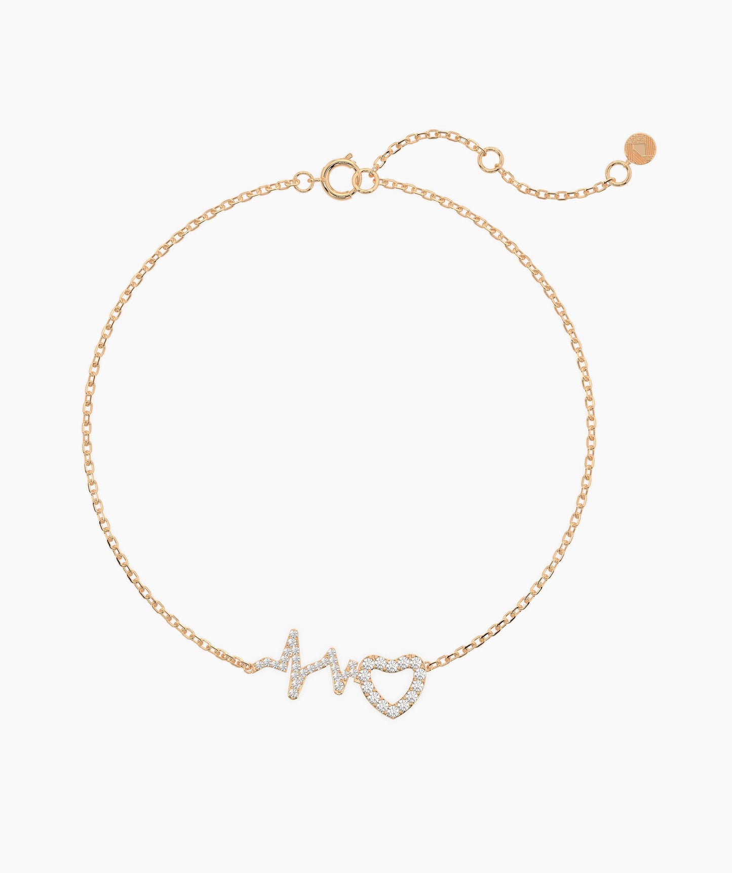 Heart Diamond Bracelet