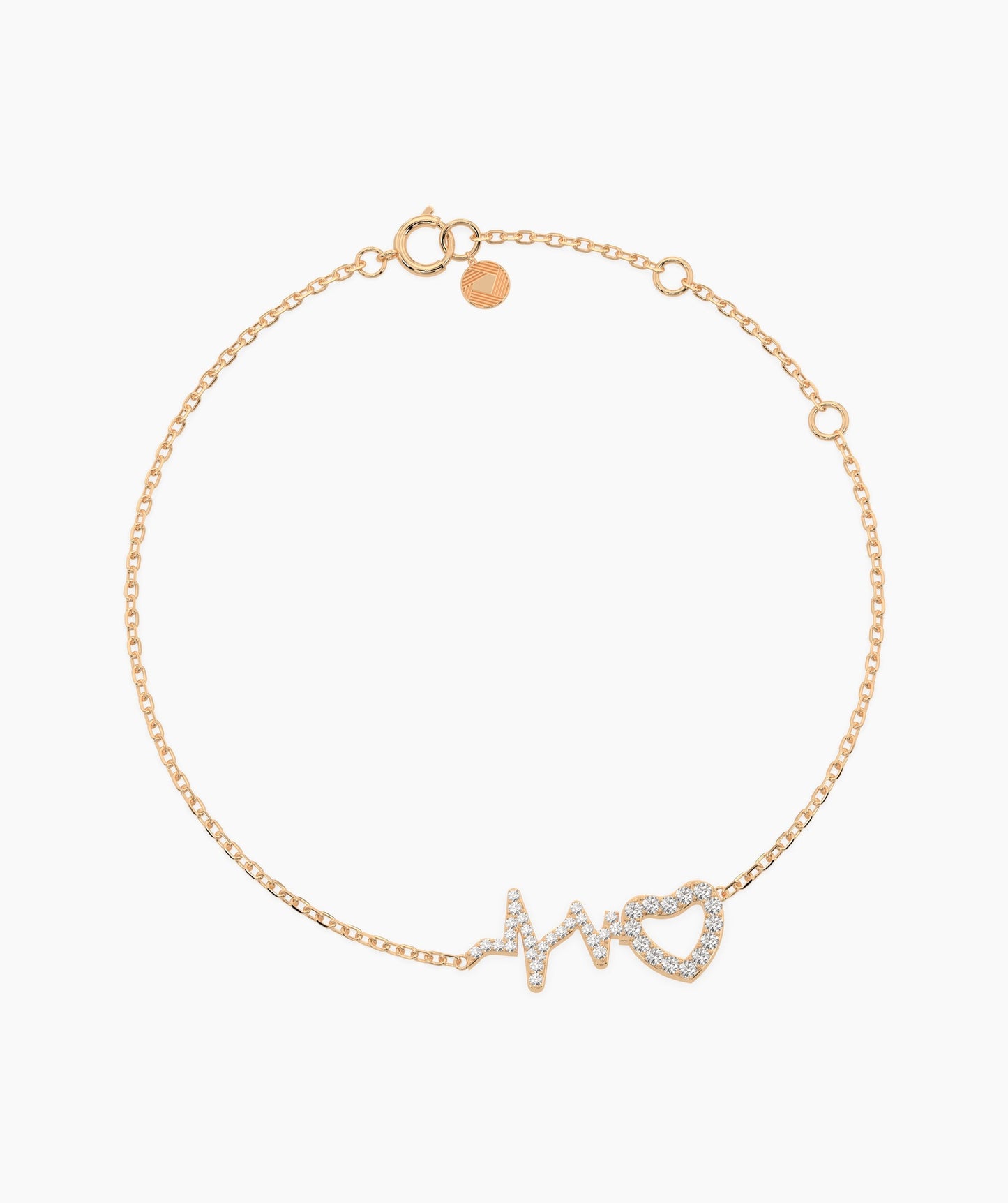 Heart Diamond Bracelet