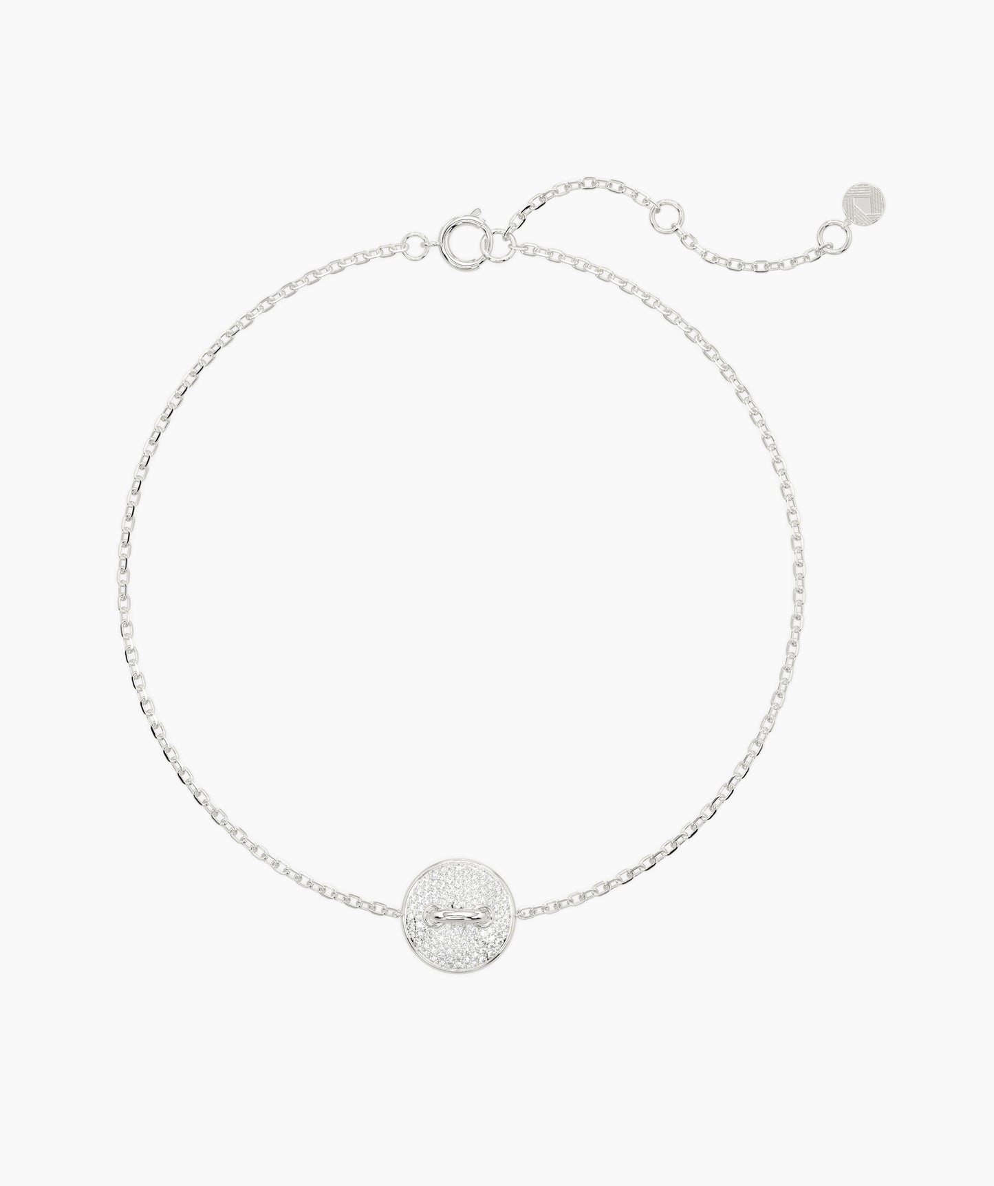 Diamond Pave Gold Bracelet