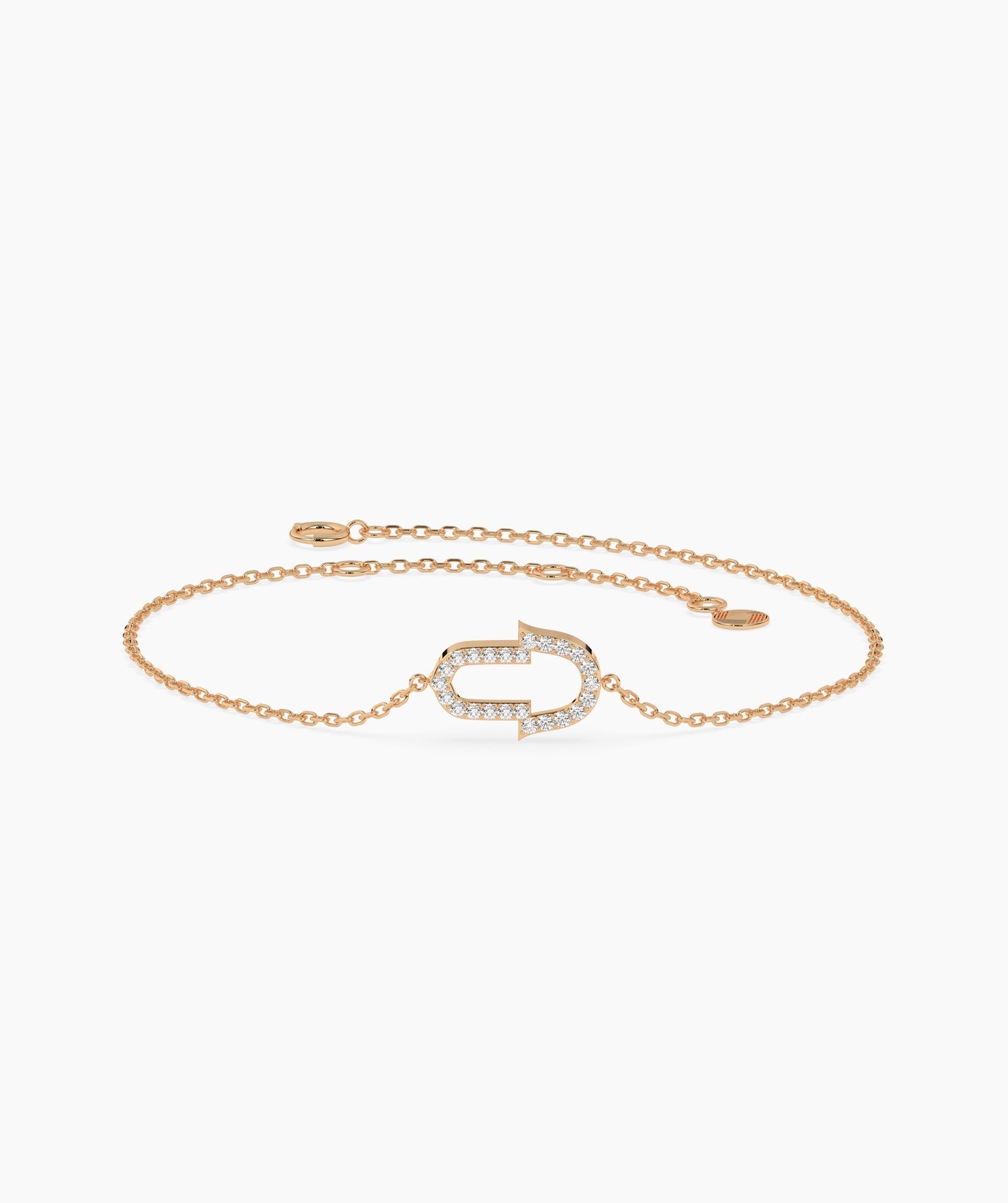 Dainty Horseshoe Gold Bracelet