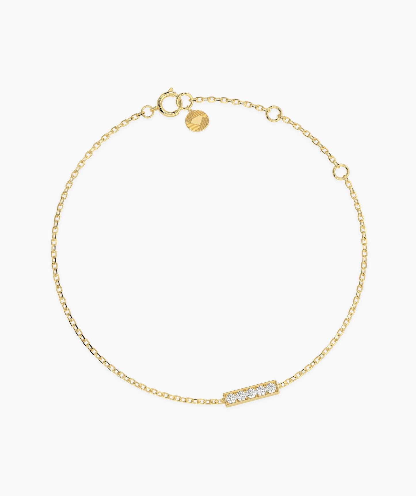 Diamond Bar Bracelet