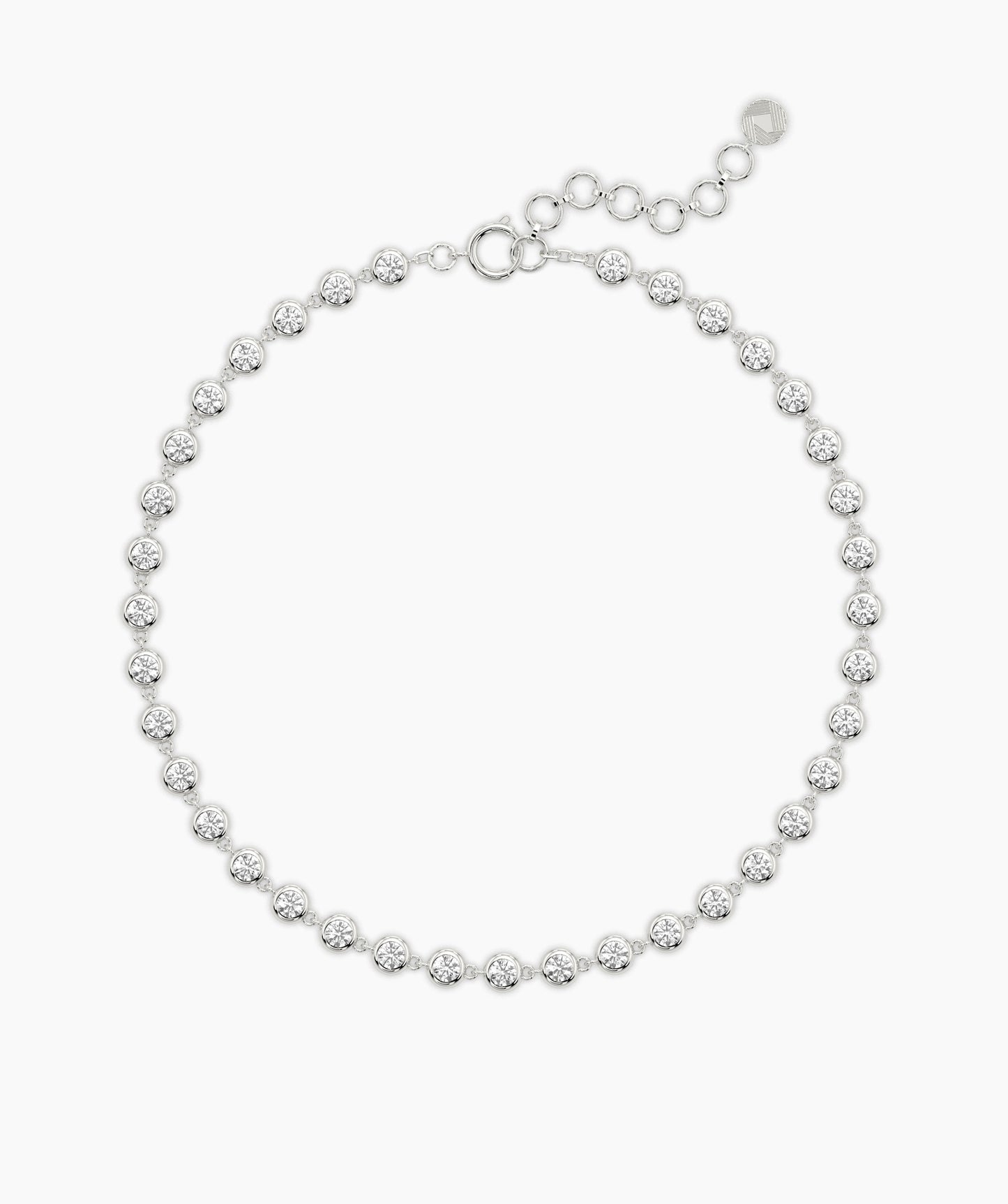 Gold Bezel Tennis Bracelet