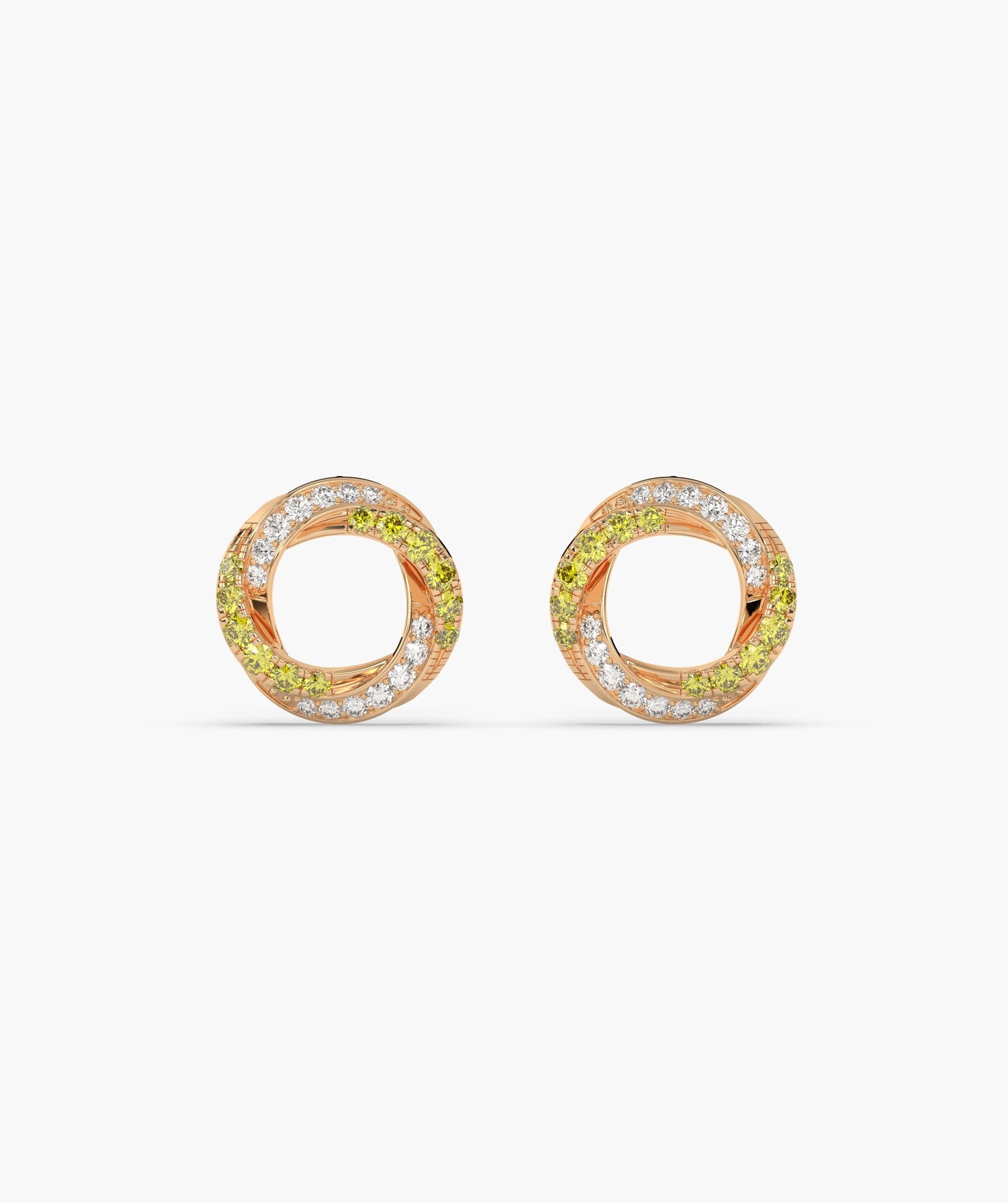 Spectacular Halo Stud Earrings